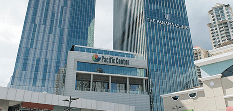 Panama City plastic surgery clinic entrance