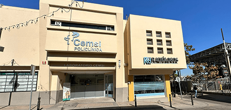 Culiacan ophthalmologic clinic entrance