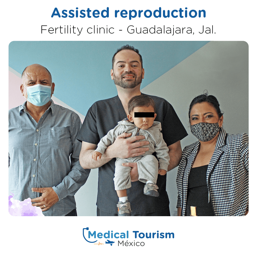fertility clinic before and after of patients in Guadalajara