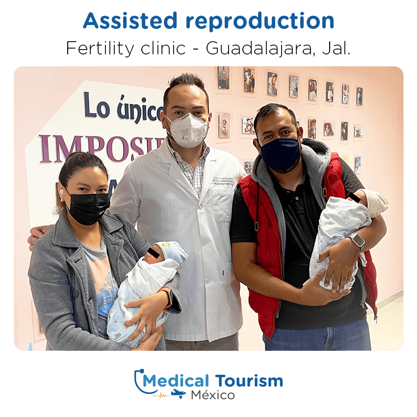fertility clinic before and after of patients in Guadalajara