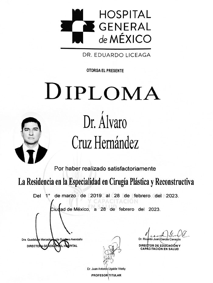 Leon plastic surgeon doctor certificate
