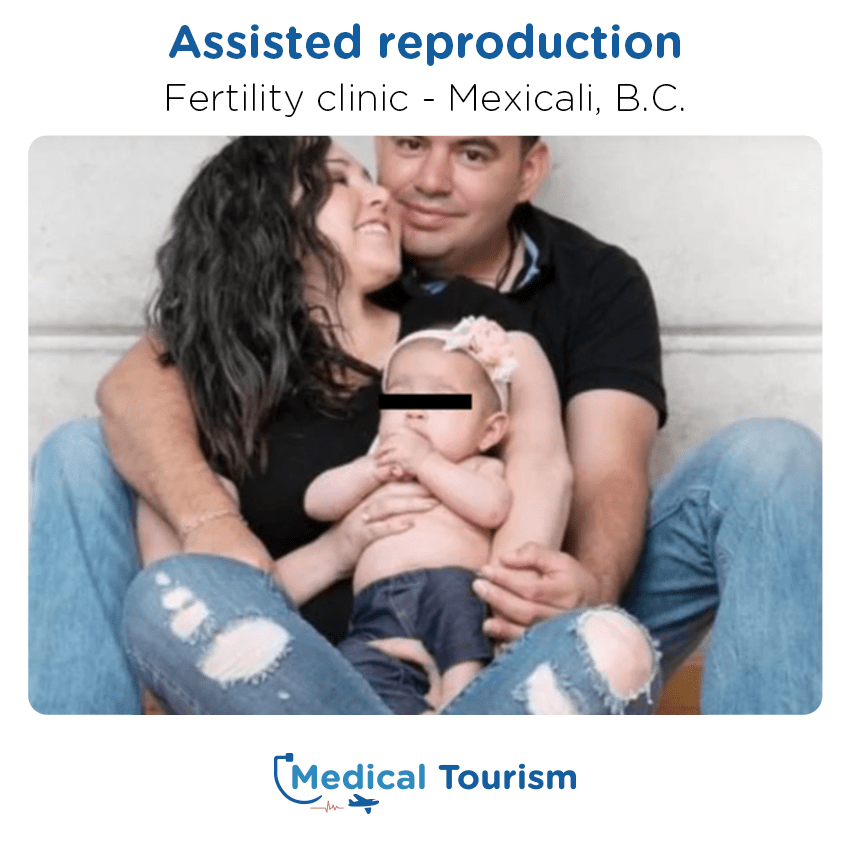 fertility clinic before and after of patients in Mexicali