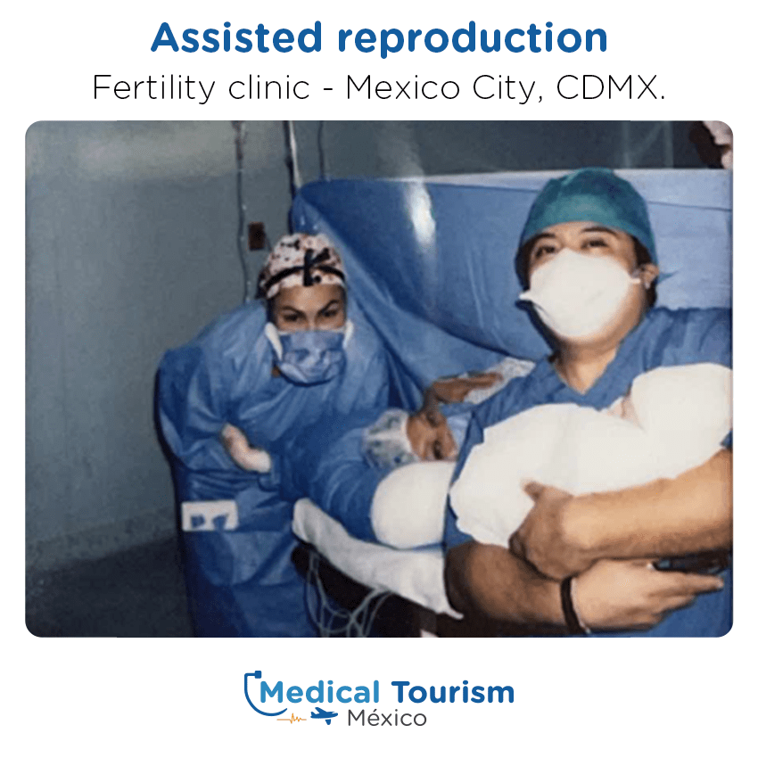 fertility clinic before and after of patients in México City