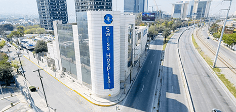 Monterrey vascular surgery clinic entrance