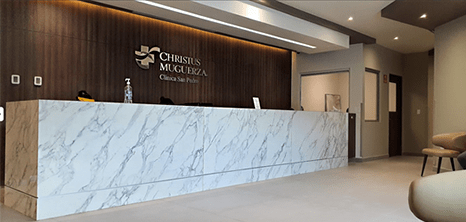 Monterrey Urology clinic lobby