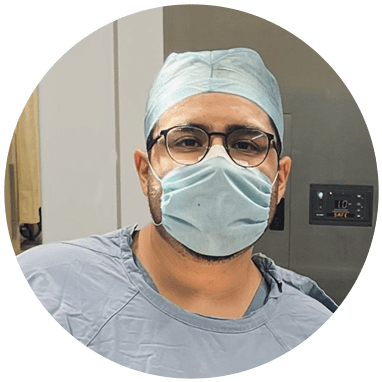 Nogales orthopedic surgeon smiling