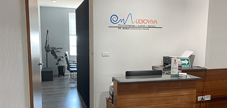 Puebla otolaryngology clinic lobby