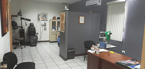 Reynosa ophthalmologic clinic station