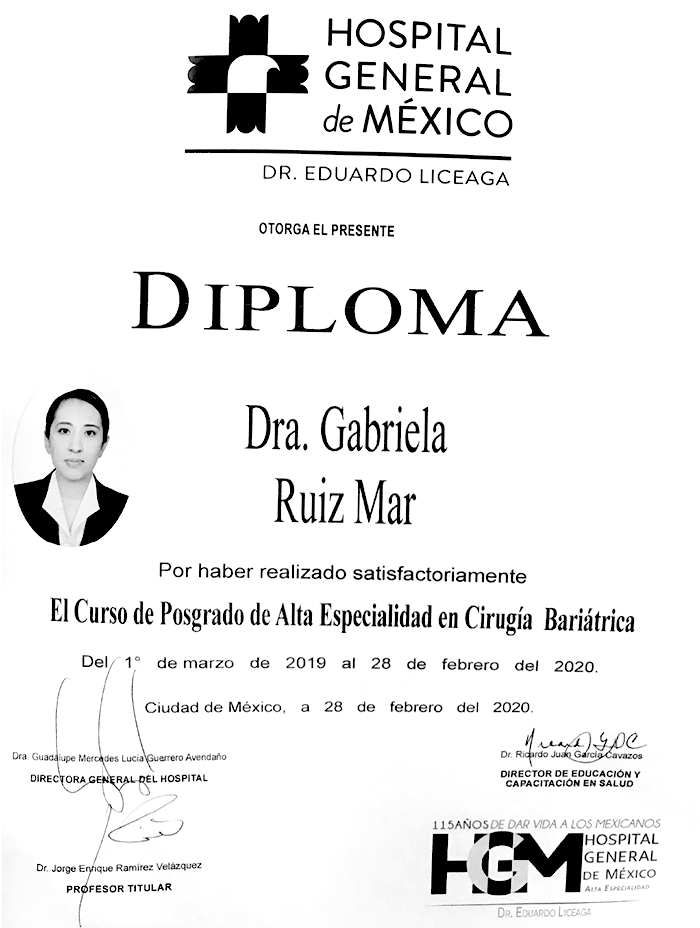 Tepic physiotherapist doctor certificate