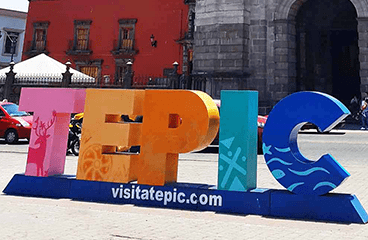 Letter sign with Tepic name
