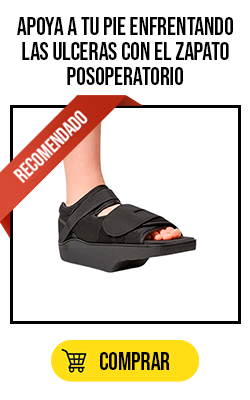Imagen del producto: Apoya a tu pie enfrentando las ulceras con el zapato posoperatorio
