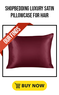 Image of ShopBedding Luxury Satin Pillowcase for Hair