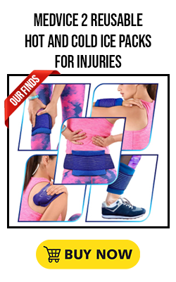 Image of MEDVICE 2 Reusable Hot and Cold Ice Packs for Injuries