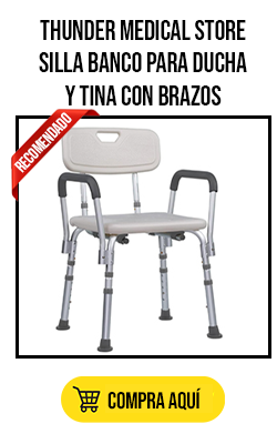 Imagen del producto: THUNDER Medical Store Silla Banco para Ducha y Tina con Brazos