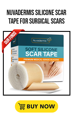 Image of NUVADERMIS Silicone Scar Tape for Surgical Scars