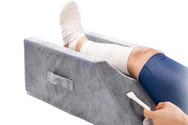 Memory Foam Leg Support Pillow for Knee Replacement Recovery